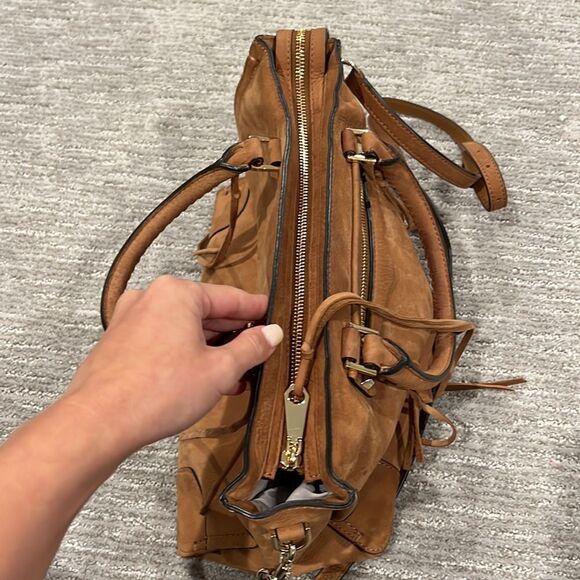 Rebecca Minkoff FS Tan Regan Satchel Tote in Almond - Picture 15 of 16